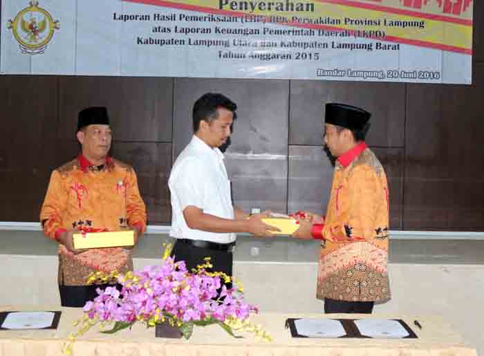 Pemkab Lampung Utara Raih Opini WTP dari BPK RI