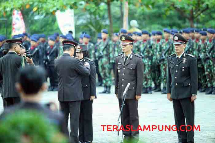 HUT ke-70 Bhayangkara, Polda Lampung Dapat Empat Penghargaan dari Presiden RI