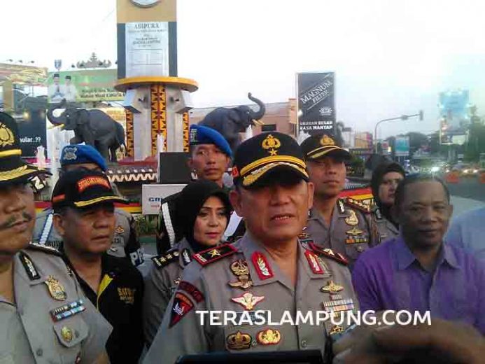 Kapolda Lampung Ingin Wujudkan Bandarlampung Sebagai Ikon Kota Helm