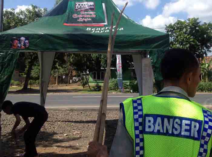 Sebanyak 1.100 Anggota Banser Lampung Siaga di 11 Titik Mudik