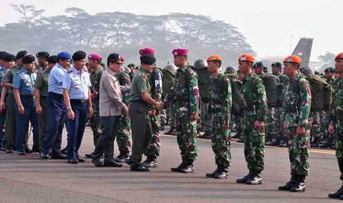 Prajurit TNI Siap Amankan Hari Raya Idul Fitri 1437 H