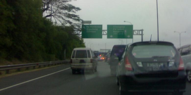 Arus Balik Melonjak, Jalan Tol Jagorawi Lancar