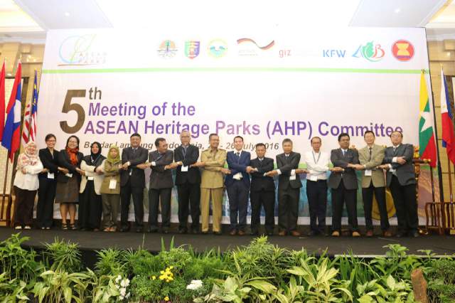 Berlangsung Tiga Hari, Plt Sekdaprov Lampung Buka Pertemuan ASEAN Heritage Park
