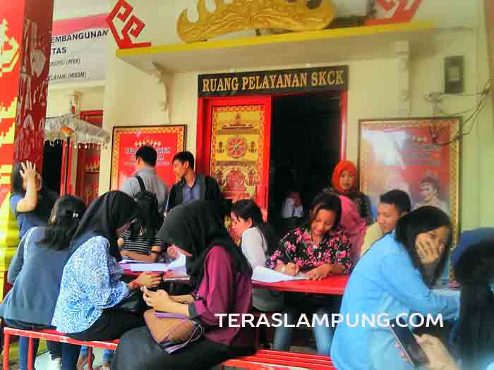 Usai Libur Lebaran, Pemohon SKCK di Polresta Bandarlampung Membludak