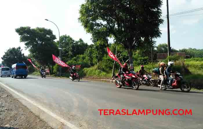 H+ 4 Lebaran Lalu Lintas Pemudik di Jalinsum Kalianda Masih Ramai