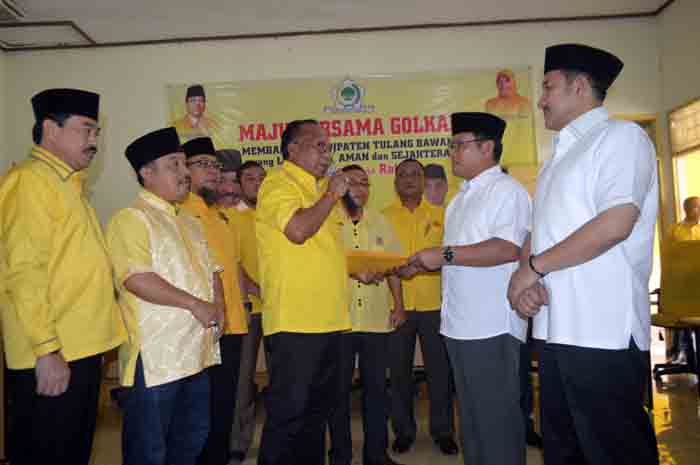 Pilkada Tulangbawang, Golkar Dukung Pencalonan Hanan Rozak-Heri Wardoyo