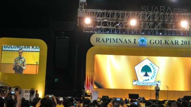 Partai Golkar Capreskan Jokowi pada Pilpres 2019