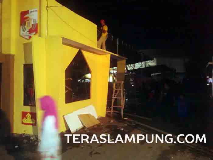 Pameran Pembangun Lampura Belum Ditutup, Stand Sudah Dibongkar Peserta