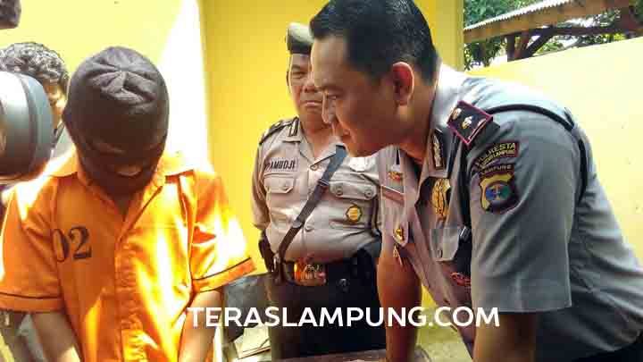 Pelaku Pencabulan Siswi SMA Dibekuk Polisi di Rumahnya