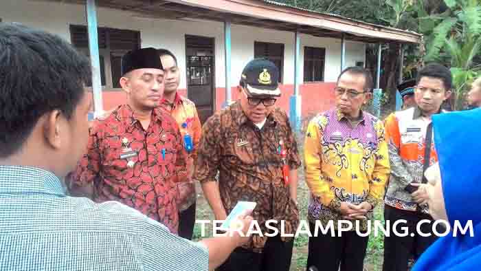 Pemkab Lampung Utara akan Segera Perbaiki Gedung SDN 1 Handuyang Ratu