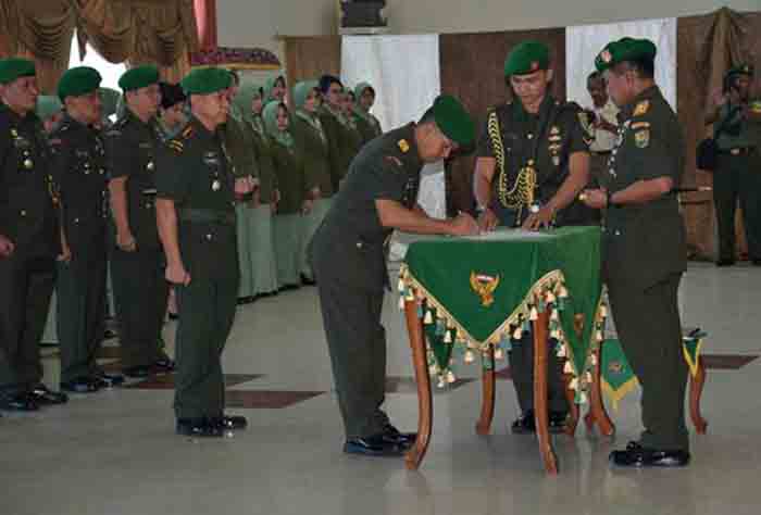 Kolonel Supriyatna Gantikan Kolonel Joko Putranto sebagai Danrem Garuda Hitam