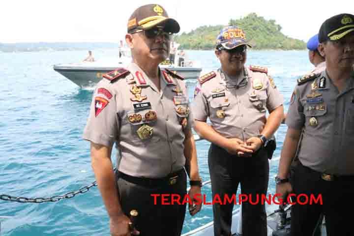 Kapolda Lampung Kaget Ada Pemberitaan Marak Perompakan di Perairan Lampung