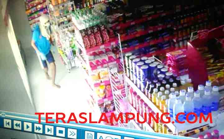 Kawanan Pencuri Bobol Indomaret dan Alfamart Jl Sultan Agung Bandarlampung