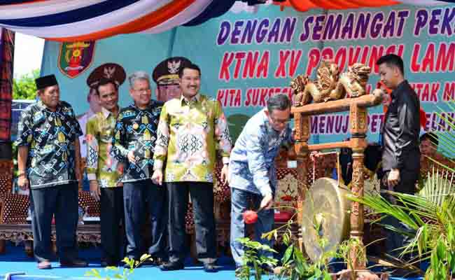 KTNA XV Provinsi Lampung, Kabupaten Tulangbawang Raih Sukses Ganda
