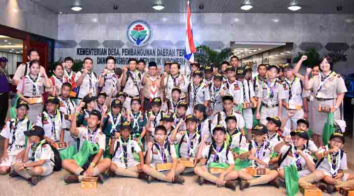 Kementerian Desa PDTT Canangkan Program Pramuka untuk Desa