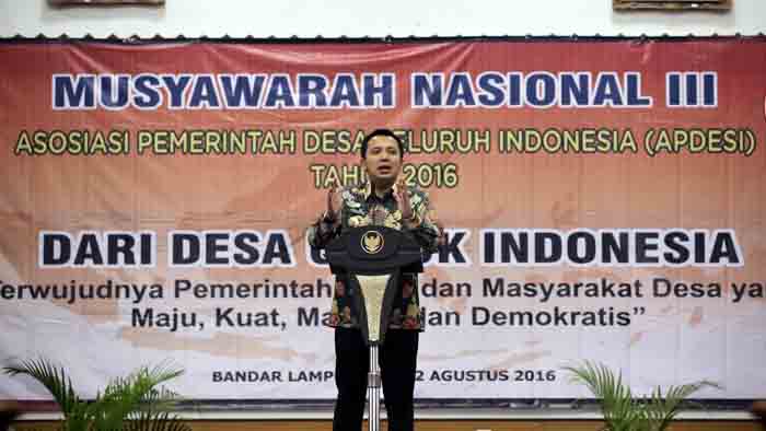 Gubernur Ridho Tegaskan Pemprov Lampung Siap Dukung Apdesi