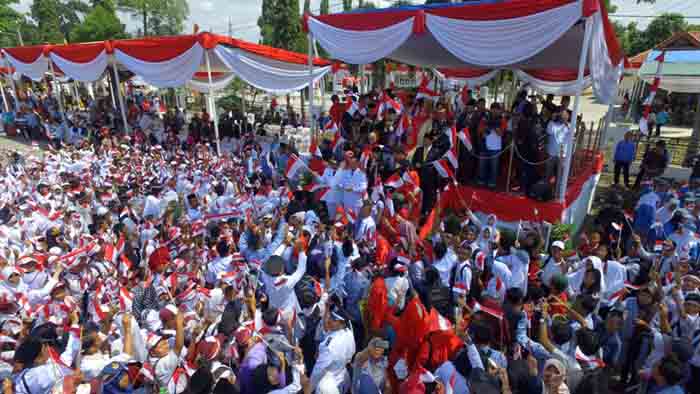 Hari Ini Pemkab Lamteng akan Catatkan Rekor Muri Sejuta Kentongan, Seribu Produk Kece, dan Jalan Kampung Terpanjang