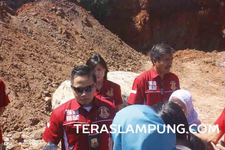 Polda Lampung Tutup Tiga Tambang Batu Belah Ilegal di Lamsel dan Pesawaran