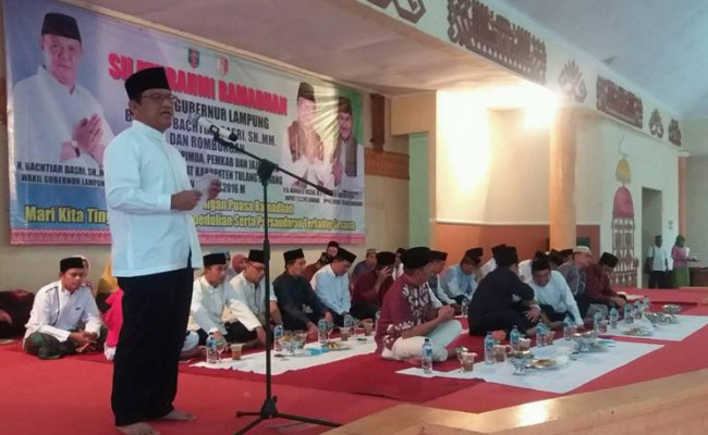 Wagub Lampung Lakukan Safari Ramadan ke Pemkab Tulangbawang