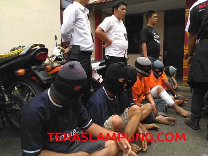 Mapas! Komplotan Begal Lampung Timur Ini Beraksi di 203 TKP di Bandarlampung Sejak Tahun 2009