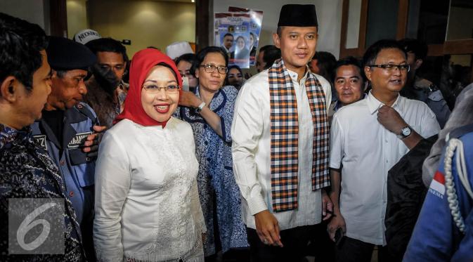 Pilkada DKI Jakarta, Agus Harimurti-Sylviana Murni Resmi Mendaftar di KPU