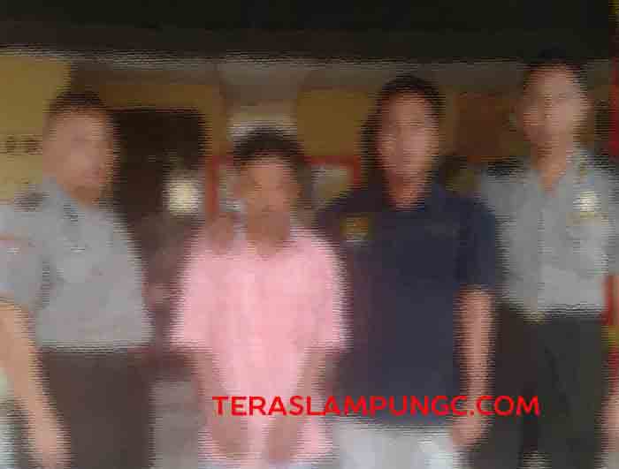 Cabuli Putra Kandung, Seorang Pria Warga Lampung Utara Ditahan Polisi