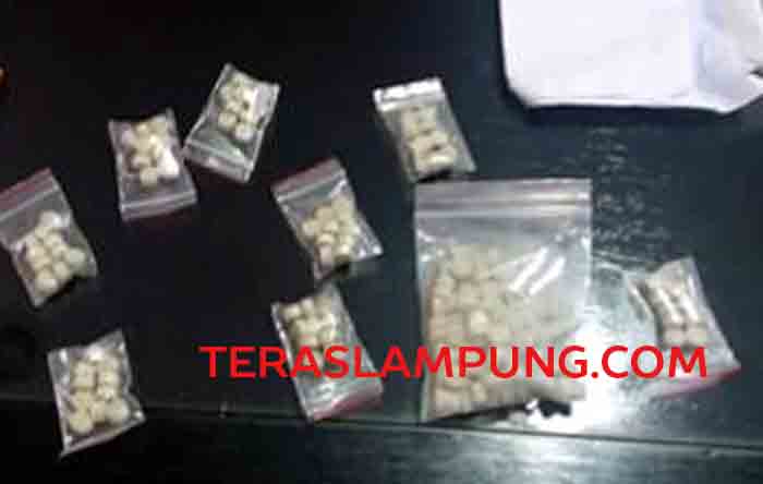 Baru Datang dari Aceh, 99 Kg Ganja dan 180 Butir Ekstasi Disita Polsek Tanjungkarang Timur