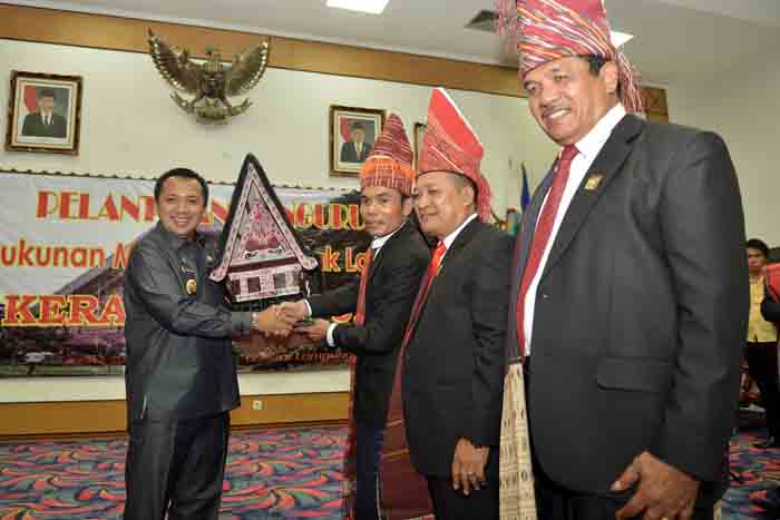 Gubernur Lampung Hadiri Pelantikan Kerukunan Masyarakat Adat Batak
