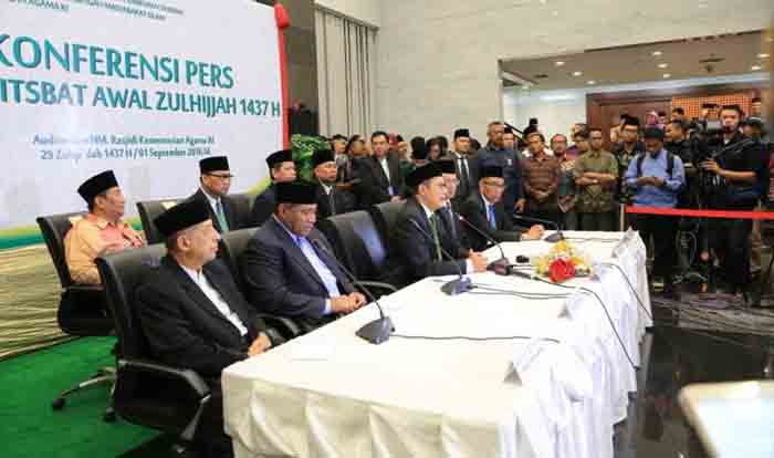 Pemerintah Tetapkan Hari Raya Idul Adha Jatuh pada 12 September 2016