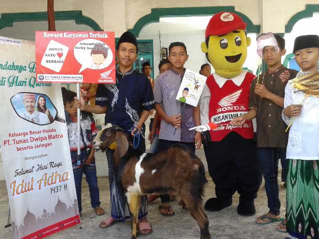 Idul Adha 1437 H, ​TDM Berbagi Hewan Kurban untuk Masyarakat Lampung