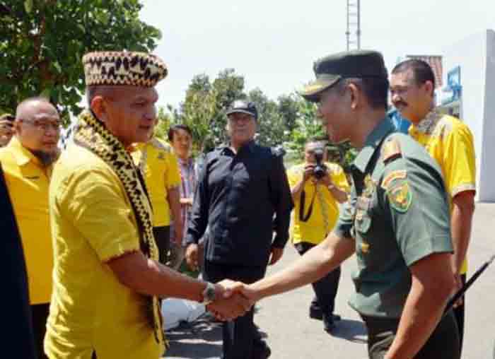 Jadi Plt Ketua DPD I Partai Golkar Lampung, Letjen Lodewijk Freidrick Paulus Disambut Danrem