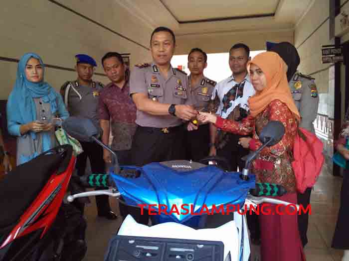 Sepeda Motor Hilang Ditemukan, Korban: Terima Kasih Pak Polisi
