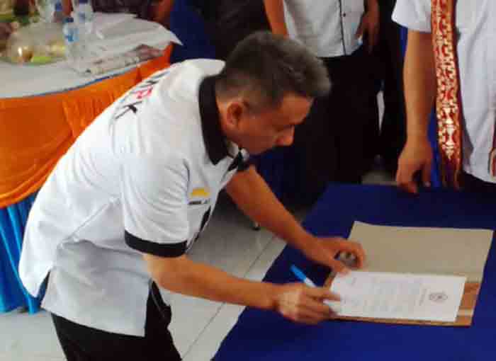 Pengurus DPD Gerakan Masyarakat Perangi Korupsi Lampung Utara 2016-2021 Dikukuhkan