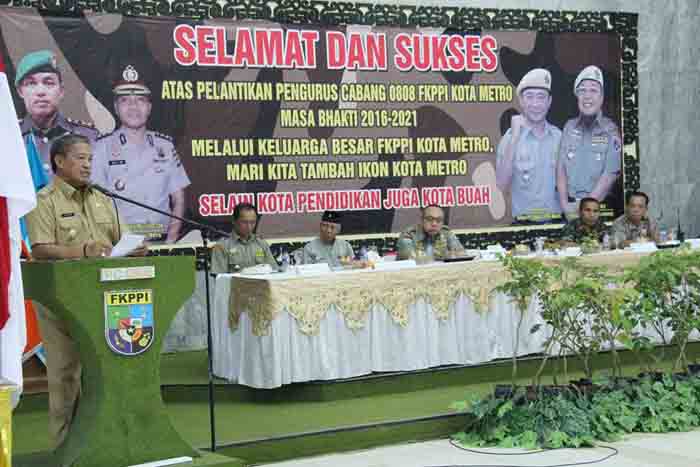 Wakil Walikota Berharap FKPPI Tingkatkan Peran Bantu Pemkot Metro