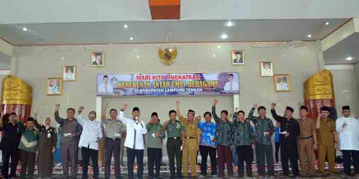 Mustafa Pimpin Deklarasi Lampung Tengah untuk NKRI