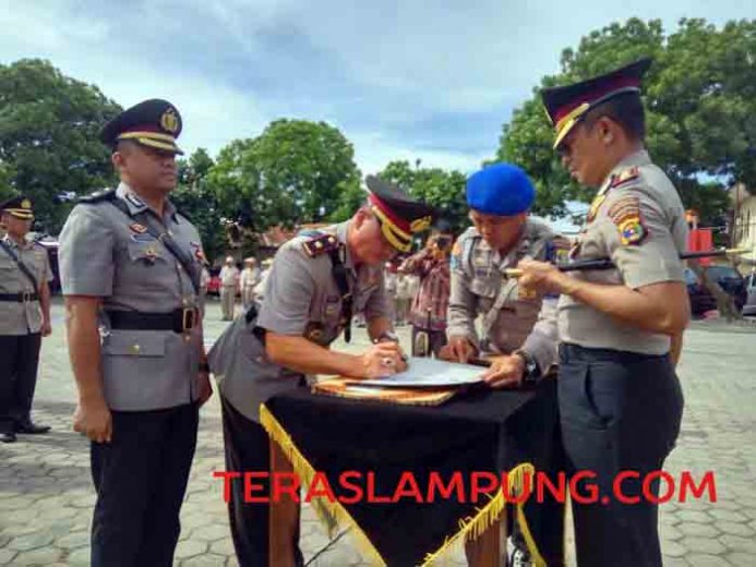 Rotasi Besar-Besaran, Inilah Pejabat Polresta Bandarlampung yang Dirotasi