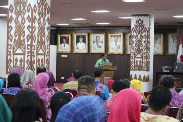 Pemprov Lampung Gelar Rakor Penyusunan Jadwal Retensi Arsip Substantif bagi Kepala SKPD