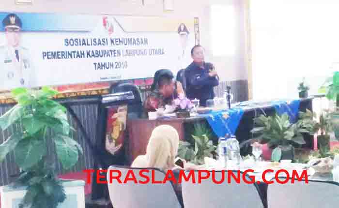 Semua Satker Pemkab Lampung Utara Diharapkan Dukung Program Kehumasan