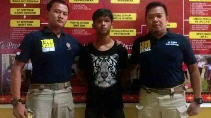 Tersangka Pencuri di Kotabumi Udik Dicokok Tekab 308 Polres Lampura