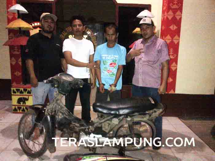Diduga Curi Sepeda Motor, Warga Desa Baturaja Ditangkap Polisi