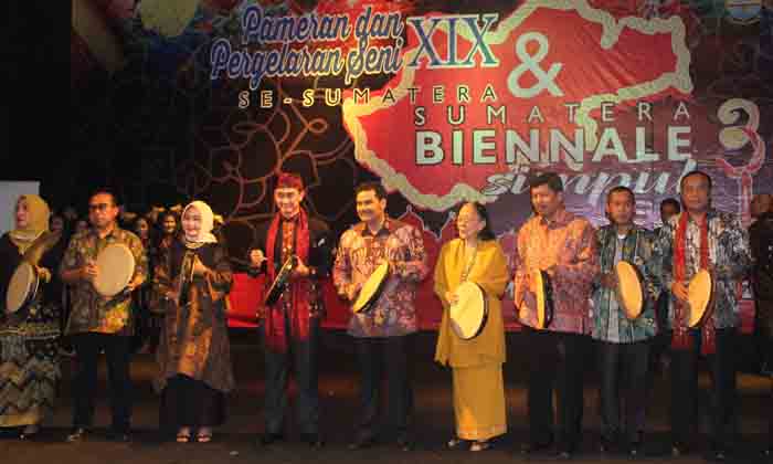 Seniman Lampung Ikuti PPSS dan Biennale Sumatera di Jambi