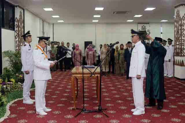 Yudha Setiawan Dilantik sebagai Penjabat Bupati Pringsewu