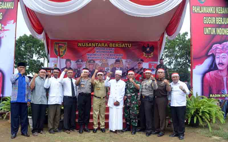 Apel Nusantara Bersatu di Mesuji Berlangsung Meriah