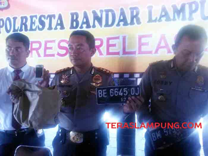 Komplotan Nuri Sudah 15 Kali Menjambret di Bandarlampung