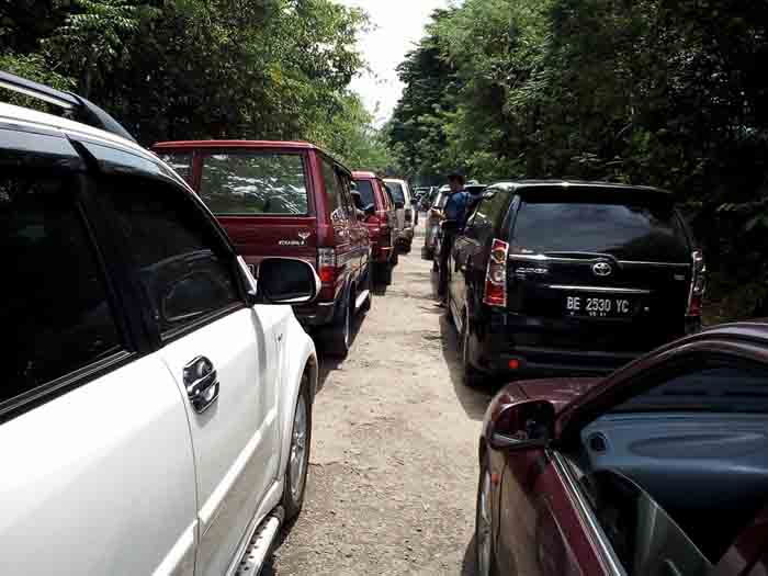 Festival Way Kambas 2016, Macet Parah 20 Km di Depan Gerbang TNWK