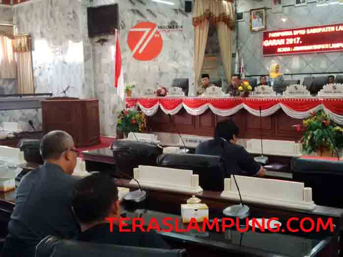 DPRD Lampung Utara Gelar Paripurna KUA PPAS