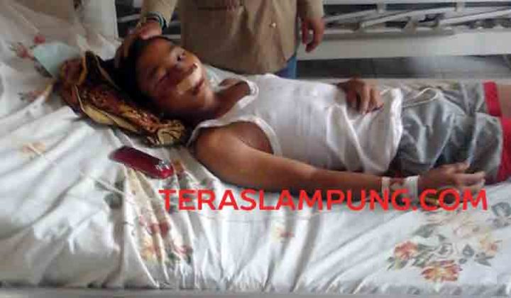 Pelajar SMP di Lampura Luka Parah Dihajar Begal
