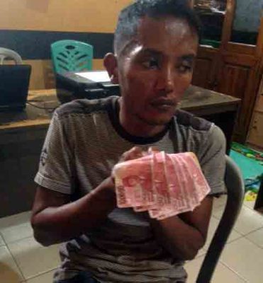 Edarkan Uang Palsu, Warga Lampung Utara Ditahan Polisi
