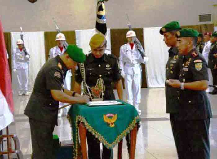 Kolonel Inf Hadi Basuki Gantikan Kolonel Kav Supriyatna sebagai Danrem Gatam