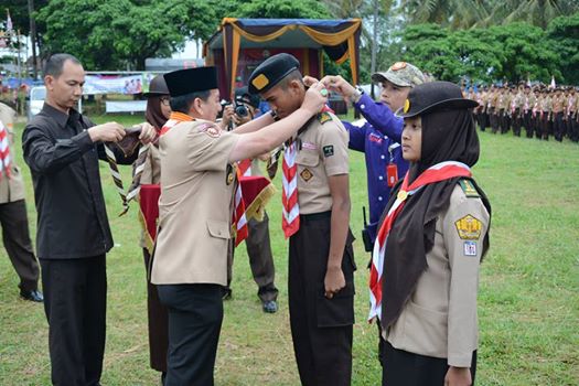 Walikota Herman HN Jadi Pemimpin Upacara Raimuna 2016